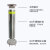 众九 304不锈钢警示柱-升级太阳能款荧光黄(133管3.0厚60高)防撞隔离柱