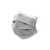 COFLYEE 盒装口罩活性炭口罩50只装灰色四层加厚一次性活性炭口罩 活性炭口罩50个一盒