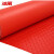 冰禹 BYly-68 PVC防水防滑地垫塑料垫 塑胶地板垫子楼梯垫 走廊厨房加厚地毯垫 红色人字1.8米宽*15米