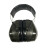 3m可调节折叠头颈戴式耳机隔音降噪睡觉耳机挂安全帽式劳保工业耳罩*10副（SNR31dB）