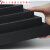 适之加硬60度EVA泡棉板材 高密度泡沫板COS道具模型制作材料海绵内托 1米*0.5米*5毫米【60度】黑色