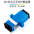 沃数 光纤衰减器 SC-SC（UPC）7dB 单芯 工程电信级光衰耗器法兰式转接耦合对接头 塑料款 1个