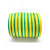 工途1KV黄绿双色热缩管 绝缘套管 3mm ～ 50mm电工环保绝缘套管 一卷 双色3mm200米一卷