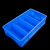 OIMG 塑料配件多格物料周转筐螺丝收纳盒加厚分类工具分 大6格蓝内格尺寸185*120*98