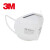 3M  9501+防尘口罩 KN95 耳带式针织头带 白色 三层口罩 不带呼吸阀 环保装 原装正品 50个/包