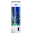 瑞龙（ruilong）立式方形超白玻璃鱼缸水族箱客厅落地家用中小型生态背滤金鱼缸 灰色+超白玻璃+显示屏 50cm长*40cm宽*1.38米高