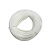 白色硅胶玻璃纤维管绝缘耐高温电线保护套管阻燃防火自熄管定纹管 6mm/100米