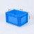 知旦 物流箱 外径:400*300*230mm周转箱储物箱分类盒零件盒仓库工业胶筐 ZWL-400230 蓝色无盖