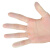 一次性防滑手指套工业橡胶手指套护指防护保护套耐磨加厚指头套防 橙色止滑S 码100个装