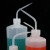 海斯迪克 HKQS-106 塑料白色弯管洗瓶加厚款 带刻度LDPE冲洗瓶 密封式油壶透明胶瓶 250ml（10个）