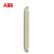 ABB 开关插座 德静系列(金色)单连空白面板 AJ504-PG N