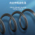 沃鑫飞  蝶形皮线光纤光缆  室外单模单芯 1芯3钢丝黑色皮线光纤线  1000米 	WXF-PX3010	