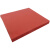 发泡硅胶板热转印烫标机耐高温垫片红色烫画机配件logo唛头耐压垫 10x10x0.8CM