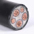 Gowung动力电力电缆70YJV铜芯室外抗老化电线 4芯120平超国标(1米)