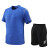 BROTHERS TOGETHER运动套装男夏季跑步装备速干衣短袖T恤宽松足球篮球训练健身衣服 JY2206黑色 5XL(190-200CM)