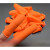 防滑手指套橙色耐磨护指点钞加厚指头套硅胶乳橡胶防护手指保护套 白色均码500克/包约800个