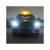 1:32出租车TAXI的士滴滴合金回力汽车模型儿童玩具车带底座 蓝色盒装