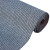 七彩阁 防滑满铺地垫商用楼梯走廊整铺条纹地毯 1.5米宽 单位：米 复合烟灰双条纹（防滑TPR底）