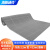 海斯迪克 HK-596 内六角镂空隔水垫 游泳池防滑垫PVC耐磨型地垫地毯 灰色1.2m宽×15m(整卷)