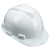 酷仕盾 安全帽工地 PE材质 防砸防冲击 V型头盔 电力工程建筑施工安全帽 白色PE安全帽 
