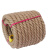 中部工品 麻绳  拔河绳训练绳 黄麻绳可加钢丝绳 黄色50mm 单位：卷