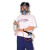 YHGFEE供气式喷漆防护面罩 自动防尘呼吸器 自动灰尘分离空气压缩面具 600全面具+空气干湿分离器套装