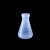 希万辉 实验室带盖塑料烧瓶塑料三角烧瓶实验瓶 直口（10个）500ml