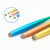 彩色渐变小蛮腰电容触控笔 可换银纤维导电布头单用款绘画触屏笔 氧化渐金变绿