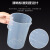 麦锐欧 实验室塑料量杯 带刻度塑料量杯 手柄刻度量杯 透明液体量杯 2000ML/个
