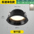 雷士照明（NVC）led防眩筒灯高显色 砂黑 5W 暖白光 开孔75-80mm