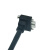 工业相机高柔拖链连接线缆USB3.0 线缆Micro-B公带锁可定制数据线 侧弯 0.5m