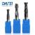 DAFEI50度2刃平底钨钢铣刀钨钢涂层键槽硬质合金铣刀CNC数控锣刀16.0*16*40*100