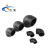 米星（MSTAR）PE管件配件各种规格 PE90°弯头 承插塑件黑色 黑色 L50（10个装）