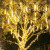 亿兆美 流星雨led灯太阳能户外LED防水彩灯闪灯串灯挂树上春节工程亮化装饰流水瀑布灯 彩色 50厘米8根装
