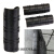 园艺温室简易大棚配件压膜卡固膜卡薄膜卡扣钢管塑料黑夹子卡膜扣 20管黑色双钢丝(100个)