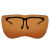 橙央电工焊工眼镜护眼自动变光防电焊烧电焊眼镜 茶色-护目镜 1个