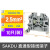十只装接线端子SAKDU2.5N 2.5mm平方导轨安装 1485790000 (直通)SAKDU2.5N (10只装)