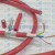 通讯拖链PLC线缆屏蔽拖曳CCLINK电缆控制工业-link3芯拖令线_cc 100米PUR红色拖链用