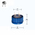 蜀牛 补料盖换气瓶盖带孔盖 流动液相瓶蓝盖带孔 孔径3.17mm 四氟芯,2孔 