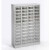 贺曼48抽透明色不带门零件柜元件柜抽屉式工具柜零件盒螺丝分类存储柜物料柜