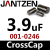 丹麦Jantzen 400V Cross发烧级分频器耦合电容音频0.33uF~330uF 0 3.9uF/400V/一只