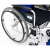 三贵MIKI轮椅老人折叠轻便小手动MPTWSW-47残疾人手推小型免充气胎铝合金便携旅行 MPTWSW-47JL 自推型大轮