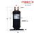 适用储液罐贮液器1匹到15匹热泵空气能空调配件高压储液器汽液分 8P分离器 (6.0L)