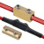 贝傅特 铜接线端子 防水对接头接线柱铜铝过渡连接器功率 2.5-16平方 10只送套管