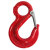 BDL 欧式眼型滑钩21.2T（2个装） 多款式起重钢管钩尖嘴挂钩吊钩定制