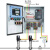 澄汰CT-BPKZG变频恒压供水变频控制器变频器控制箱变频水泵变频控制柜增压泵 黑色3KW恒压供水柜(一拖一） 