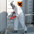 代尔塔（Deltaplus）406115 防护防化服防化学飞溅透气型防尘连体服 防颗粒喷漆工作服