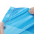 商用彩色大号垃圾袋 分类袋 加厚塑料平口袋 50个 蓝色 60*80cm