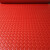 豫之韵 PVC地垫塑料防水浴室厨房脚垫楼梯车间仓库走廊防滑垫门垫 红色牛津款厚1.3mm1.6米宽15米长/1卷