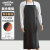 金诗洛 KSL261 加厚PVC黑红复合围裙 防水防油耐酸碱围裙 厨房水产加工围裙 110*80cm